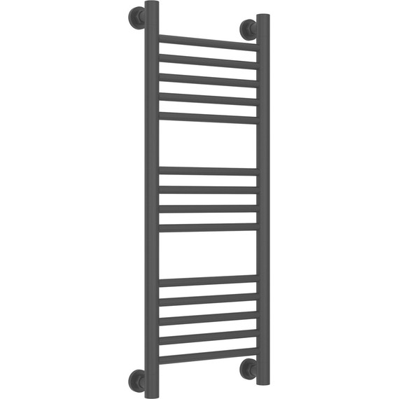 Полотенцесушитель водяной Сунержа Богема+ П14 800x300 мм (прямая перемычка) 31-0220-8030, чёрный матовый - фото 