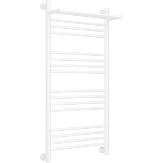 Полотенцесушитель водяной Сунержа Богема с полкой+ П16 1000х500 мм 30-0223-1050, белый матовый - фото 