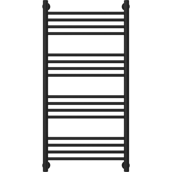 Полотенцесушитель водяной Сунержа Богема+ П16 1000x500 мм (прямая перемычка) 31-0220-1050, чёрный матовый - фото 2