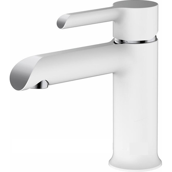 Смеситель для раковины Haiba HB10805-8, белый/хром - фото 