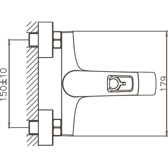 Смеситель для ванны Haiba HB60595 - фото 3