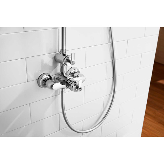 Душевая стойка с термостатом Cezares LIBERTY-F-CD-T-01 - фото 3