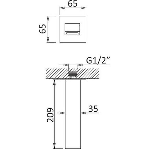 Излив для ванны Cezares PORTA-SC-BIO, белый - фото 2
