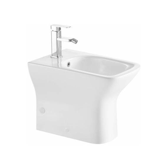 Биде напольное Aquanet Cube-B CL-12248F 210763 - фото 
