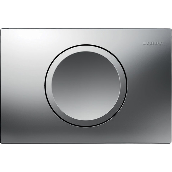 Кнопка смыва Geberit Delta 11 115.120.46.1, хром матовый - фото 