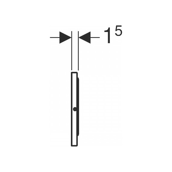 Кнопка смыва Geberit Sigma 10 115.758.JT.5, белый - фото 3