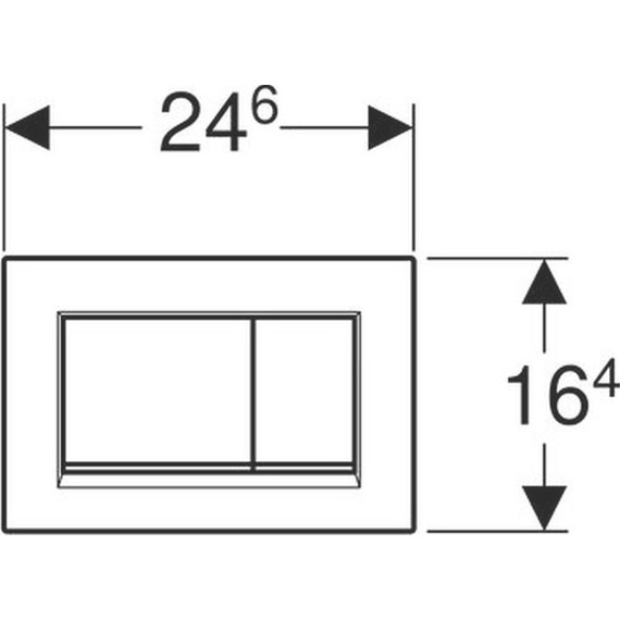 Кнопка смыва Geberit Sigma 30 115.883.JT.1, белый - фото 2