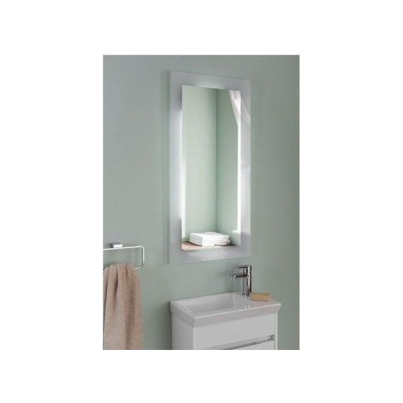 Зеркало Aquanet Нота 45 см 159094, алюминий - фото 4