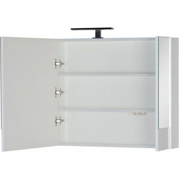 Зеркало-шкаф Aquanet Нота 100 см 165372, белый - фото 5