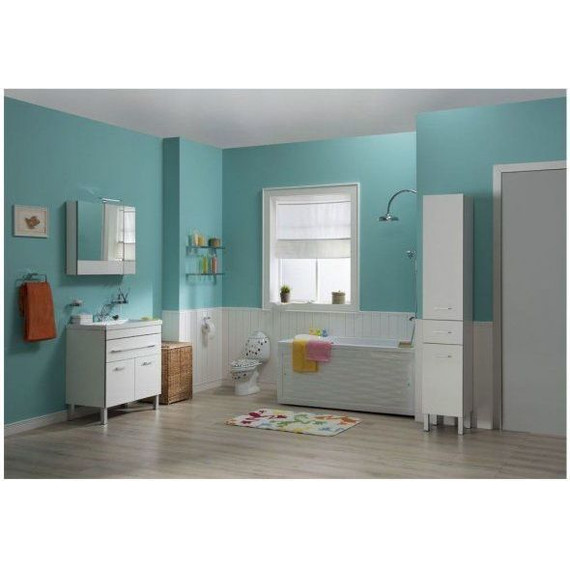 Зеркало-шкаф Aquanet Верона 75 см 175381, белый - фото 5