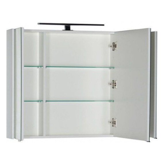 Зеркало-шкаф Aquanet Латина 100 см 179636, белый - фото 2