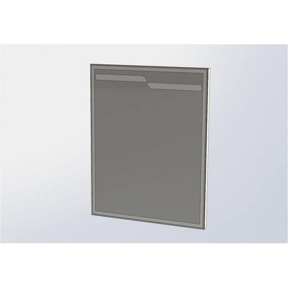 Зеркало Aquanet Модена 75 см 198492, белый - фото 3