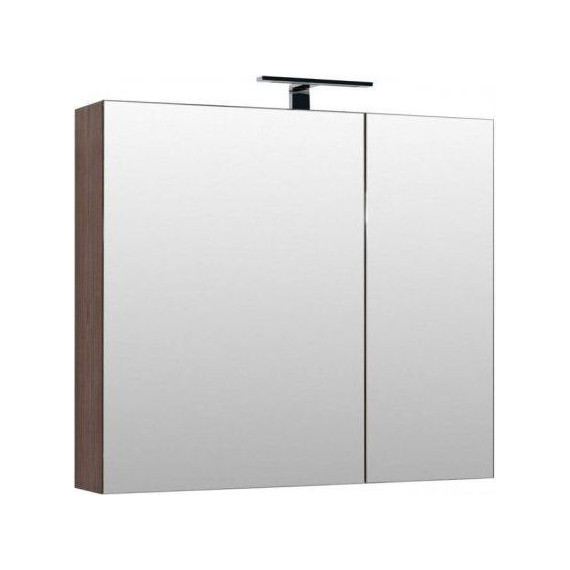 Зеркало-шкаф Aquanet Нью-Йорк 100 см 203955, орех - фото 