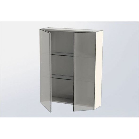 Зеркало-шкаф Aquanet Нью-Йорк 70 см 203952, орех - фото 5