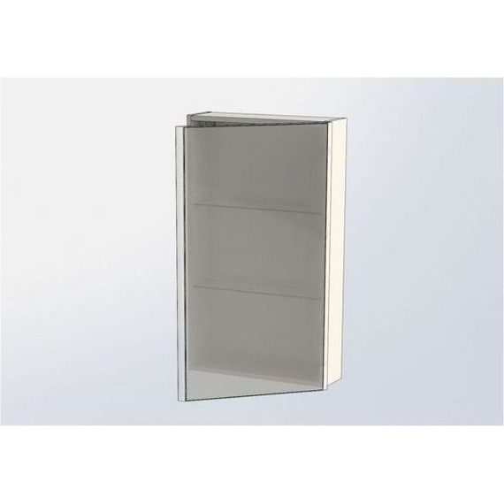 Зеркало-шкаф Aquanet Орлеан 50 см 183075, белый - фото 6