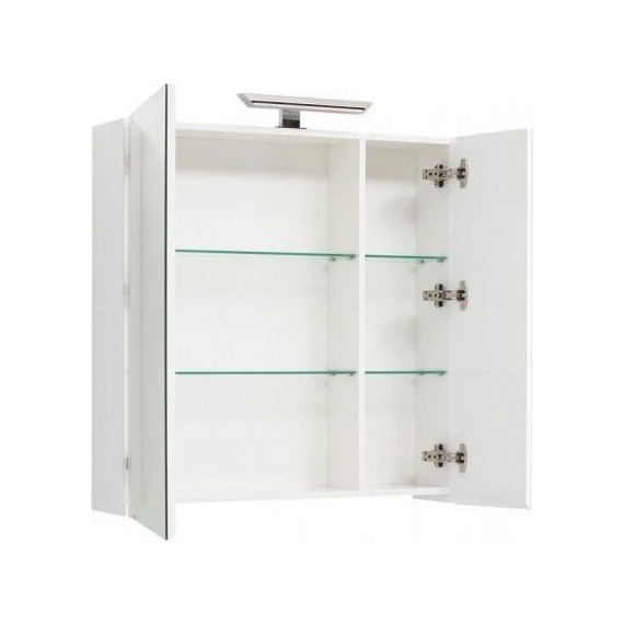 Зеркало-шкаф Aquanet Йорк 85 см 202089, белый - фото 2