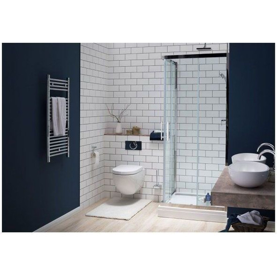 Душевое ограждение Aquanet Delta Cube NPE1142 100x100 см (стекло 8 мм), хром/прозрачное - фото 7