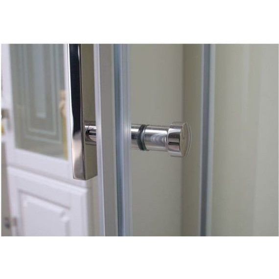 Душевое ограждение Aquanet Delta NPE2142 100x100 см (стекло 8 мм), хром/прозрачное - фото 5