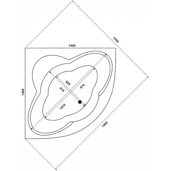 Панель фронтальная Bas Имейджен 140 см - фото 2