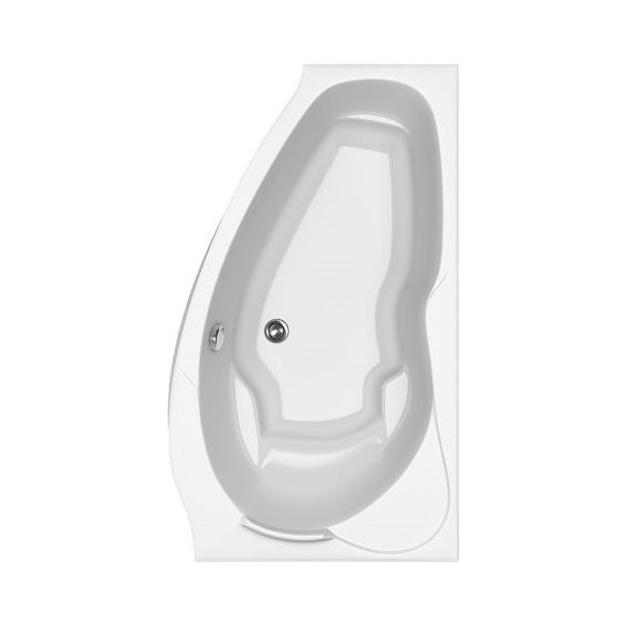 Ванна акриловая Bas Мартиника 160х85 см R (на каркасе) - фото 4