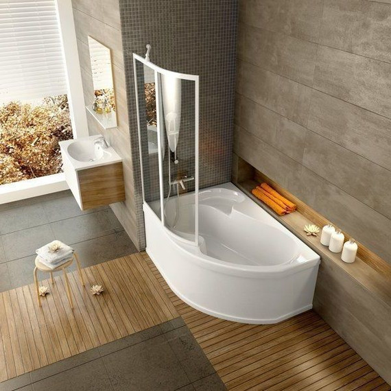 Ванна акриловая Ravak Rosa I 150х105 см CK01000000 L, Размер - мм: 1500х1050 - фото 4