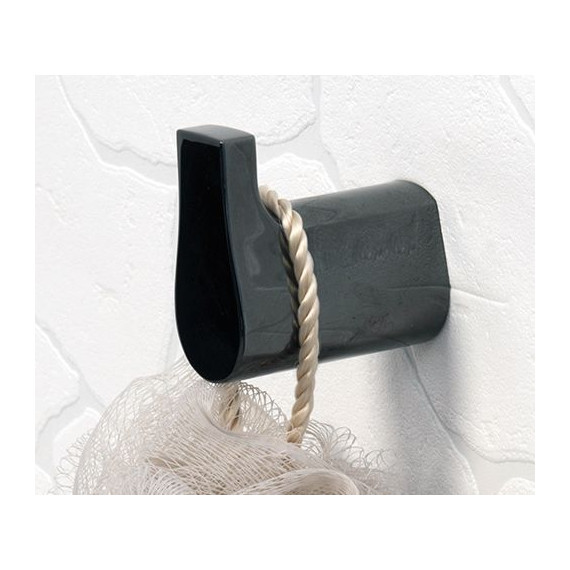 Крючок WasserKraft Glan K-5123, цвет чёрный - фото 3