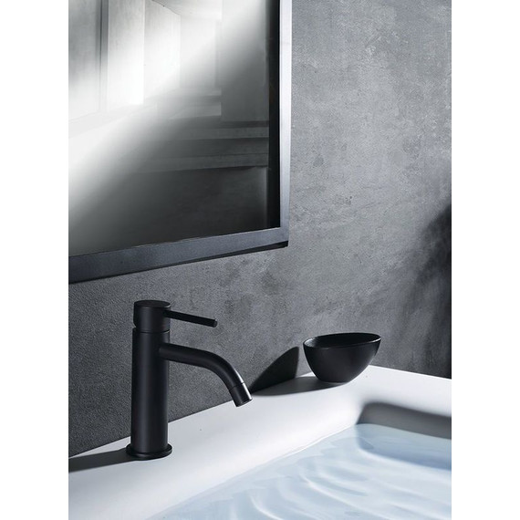 Смеситель для раковины Paffoni Light LIG071NO, чёрный матовый - фото 2