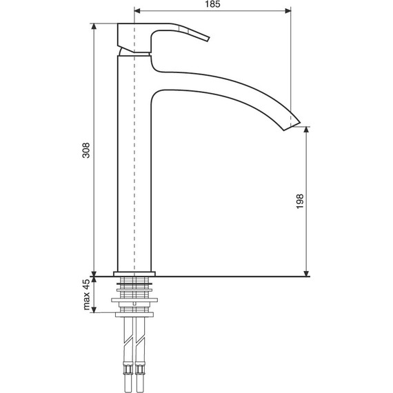 Смеситель для кухни Emmevi Niagara СR74007 - фото 2