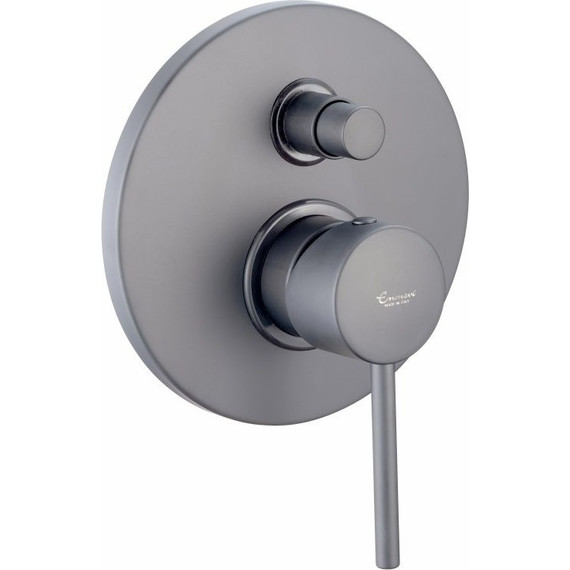 Смеситель для ванны Emmevi Piper NEO45019, черный - фото 