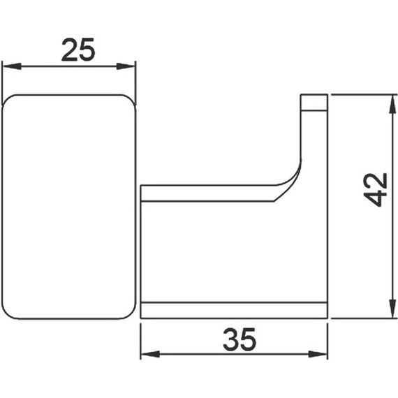 Крючок Timo Selene 14011/03, цвет чёрный - фото 3