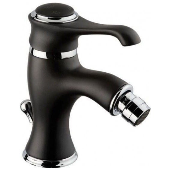 Смеситель для биде Emmevi Tiffany NC6004, черный/хром - фото 