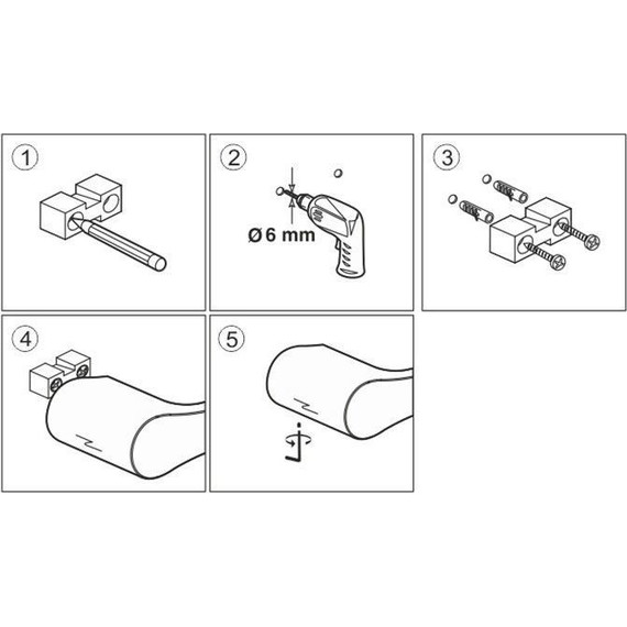 Крючок WasserKraft Wiese K-8923, цвет оружейная сталь - фото 4