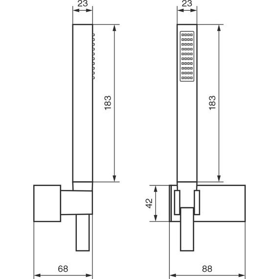 Душевой гарнитур Emmevi CR168 - фото 2
