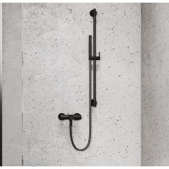 Смеситель для душа Kludi Bozz 388313976, черный - фото 2