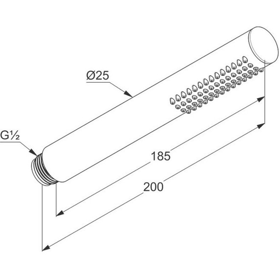 Ручной душ Kludi Nova Fonte 1S 3912005-00 - фото 2