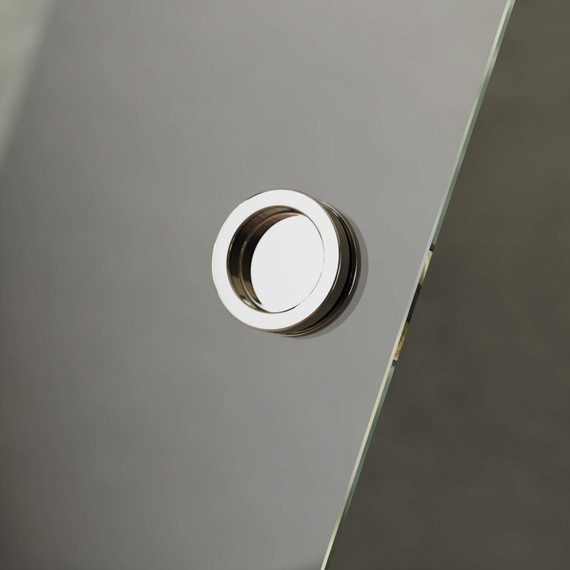 Душевое ограждение Radaway Furo KDJ RH 100х75 см R (стекло 8 мм), хром/прозрачное - фото 2