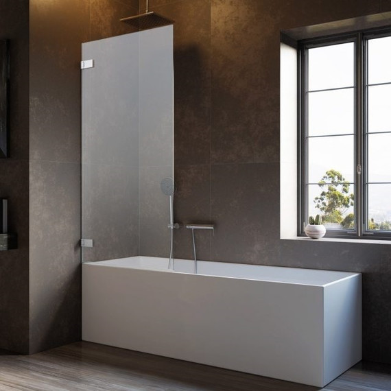 Шторка для ванны Radaway Arta QL PNJ I 30-100 см 10102500-03-01L (стекло 8 мм), хром/прозрачное - фото 