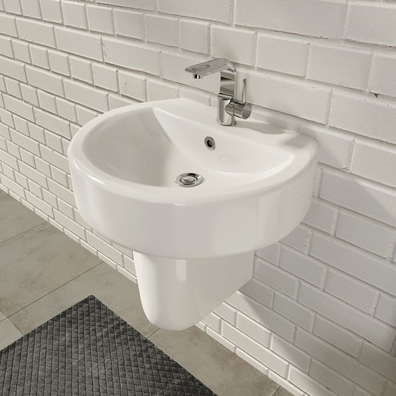 Умывальник Sanita Luxe BEST 55 см WB.PD/Best/55-C/WHT.G/S1 - фото 4