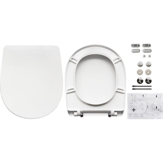 Унитаз-компакт Sanita Luxe Classic Luxe WC.CC/Classic/2-TM/WHT.G/S1 с крышкой микролифт - фото 7