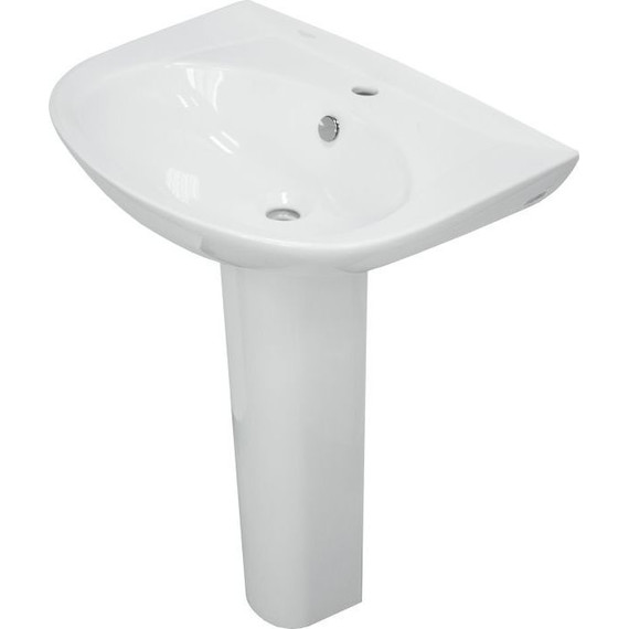 Умывальник Sanita Luxe Classic Luxe 65 см WB.PD/Classic/65-C/WHT.G/S1 - фото 3