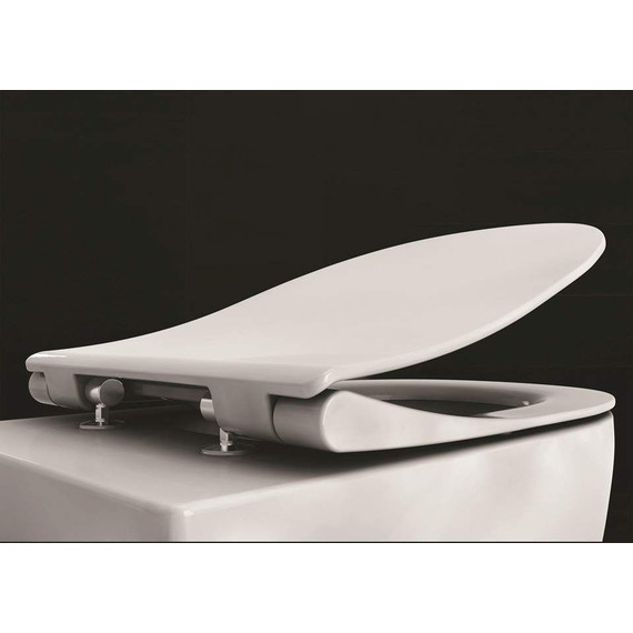 Унитаз подвесной Pestan Fluenta Rimless 40006661 с крышкой микролифт - фото 4