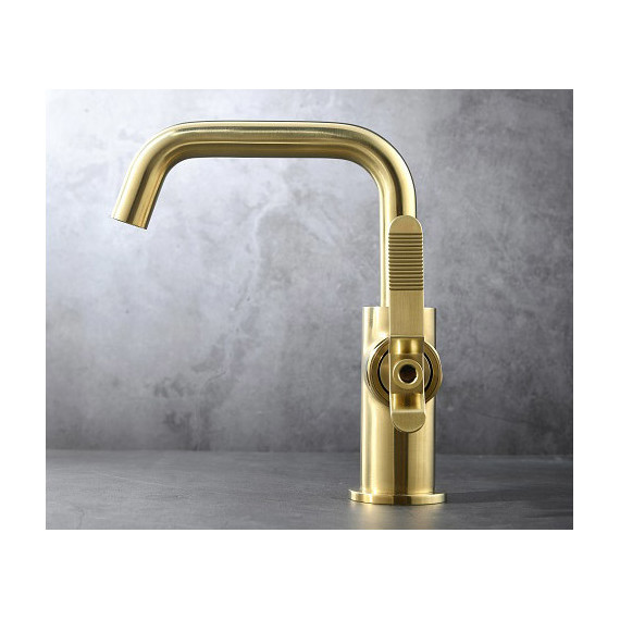 Смеситель для раковины Bronze de Luxe 1760’s Loft 1178CG, золото, Цвет производителя: золото - фото 2