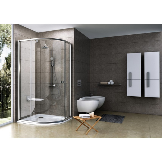 Душевое ограждение Ravak Pivot PSKK3 90x90 см 37677U00Z1 сатин/прозрачное - фото 3