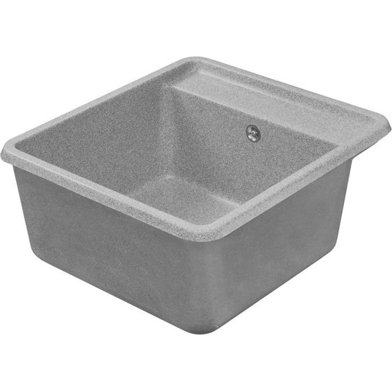 Кухонная мойка Акватон Беллис 1A724932BS230, серый, Цвет производителя: серый - фото 3