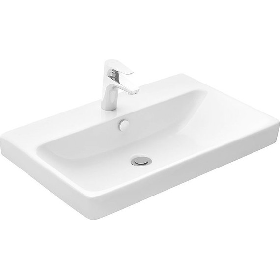 Тумба подвесная с раковиной Акватон Сканди 70 см 1A2518K0SDB20, белый/дуб верона - фото 10