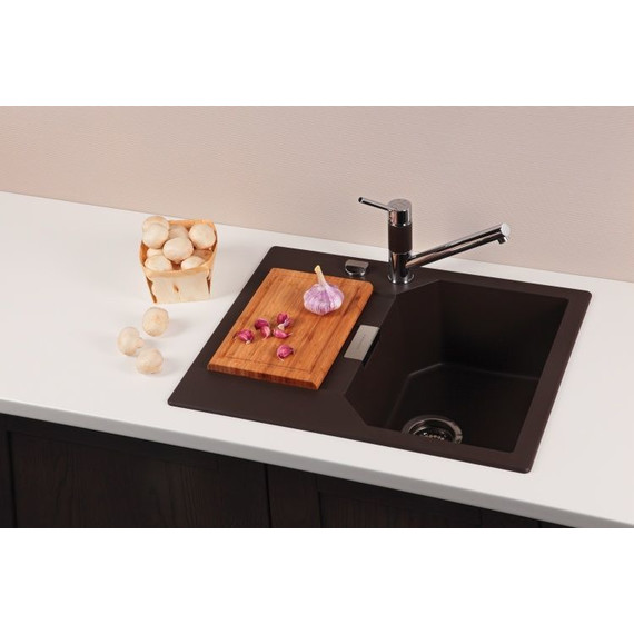 Кухонная мойка Schock Manhattan 40D 700574, мокка - фото 2