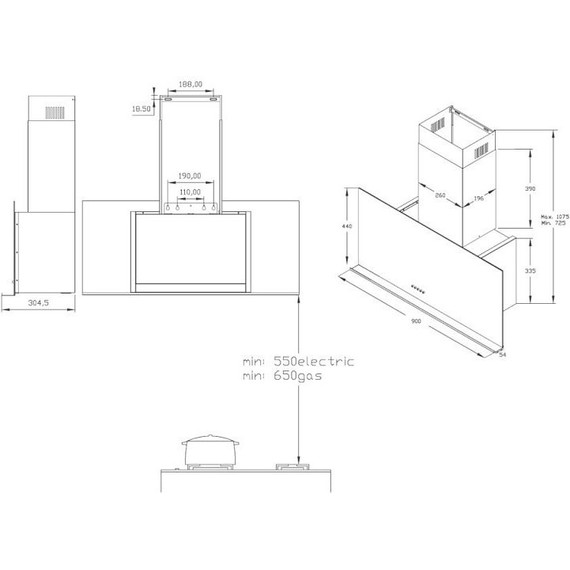 Вытяжка Korting KHC 95330 GN - фото 3
