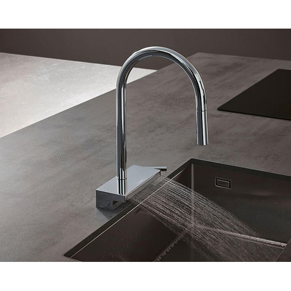Смеситель для кухни Hansgrohe Aquno Select M81 73831000 - фото 6