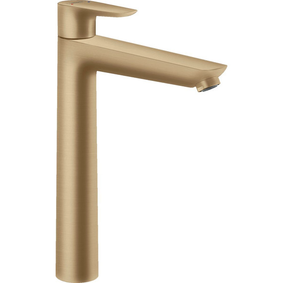 Смеситель для раковины высокий Hansgrohe Talis E 240 71716140, бронза - фото 