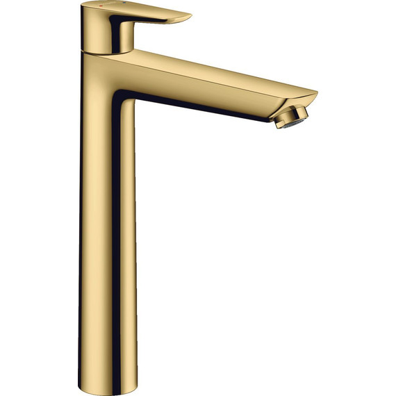 Смеситель для раковины высокий Hansgrohe Talis E 71717990, золото - фото 